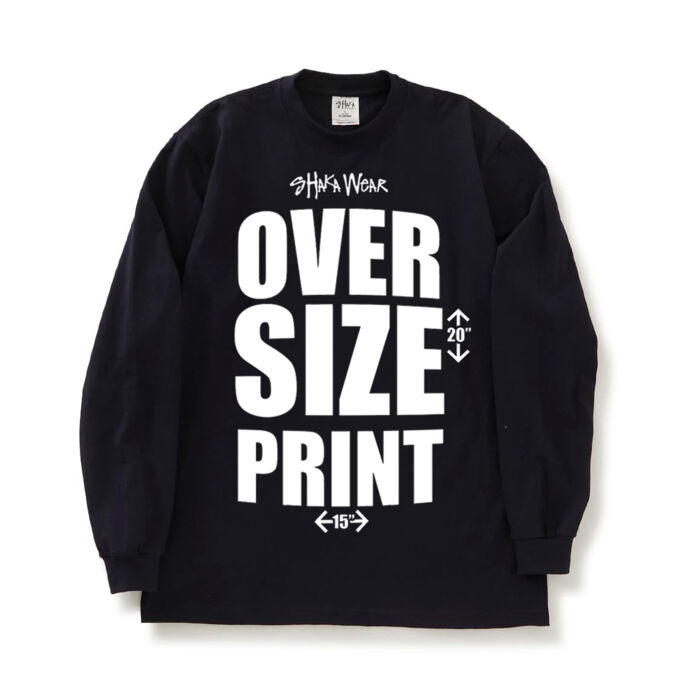 Shaka Wear Shaka Wear OVER SIZE PRINT - Max Heavyweight Long Sleeve T-Shirt SHMHLS Shaka Wear OVER SIZE PRINT - Max Heavyweight Long Sleeve T-Shirt Thumbnail