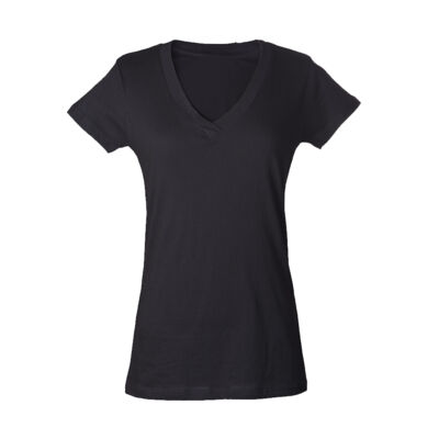 Tultex 214 - Ladies' Slim Fit Fine Jersey V-Neck Thumbnail