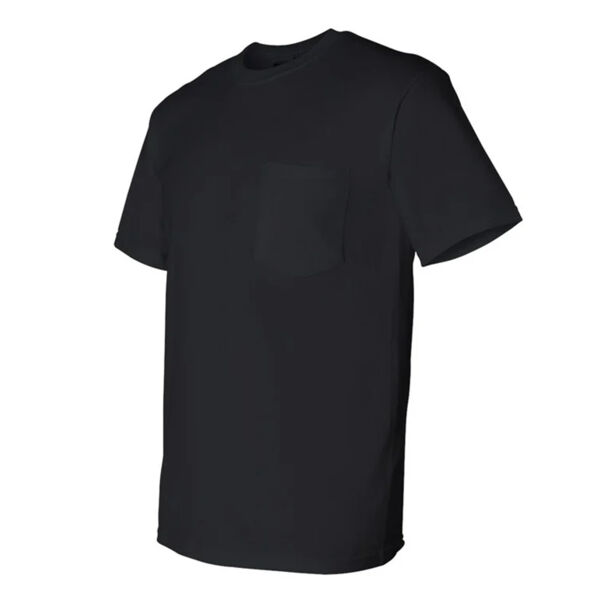 Adult 100% Cotton Pocket T-Shirt Thumbnail