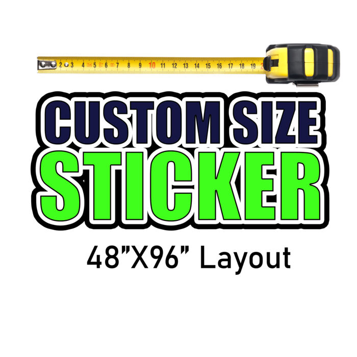 Sticker 48"x96" (Price per inch)  4896 Sticker 48"x96" (Price per inch)  Thumbnail