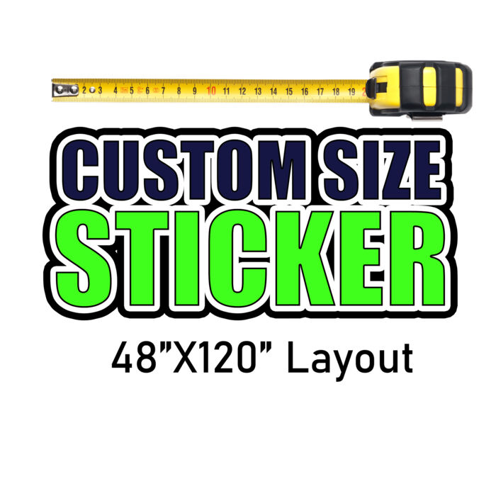 Sticker 48"x120" (Price per inch)  48120 Sticker 48"x120" (Price per inch)  Thumbnail