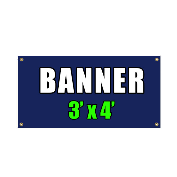 Banner 3 x 4' Thumbnail