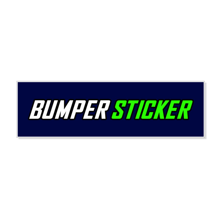 Bumper Sticker 3x10 b10 Bumper Sticker 3x10 Thumbnail