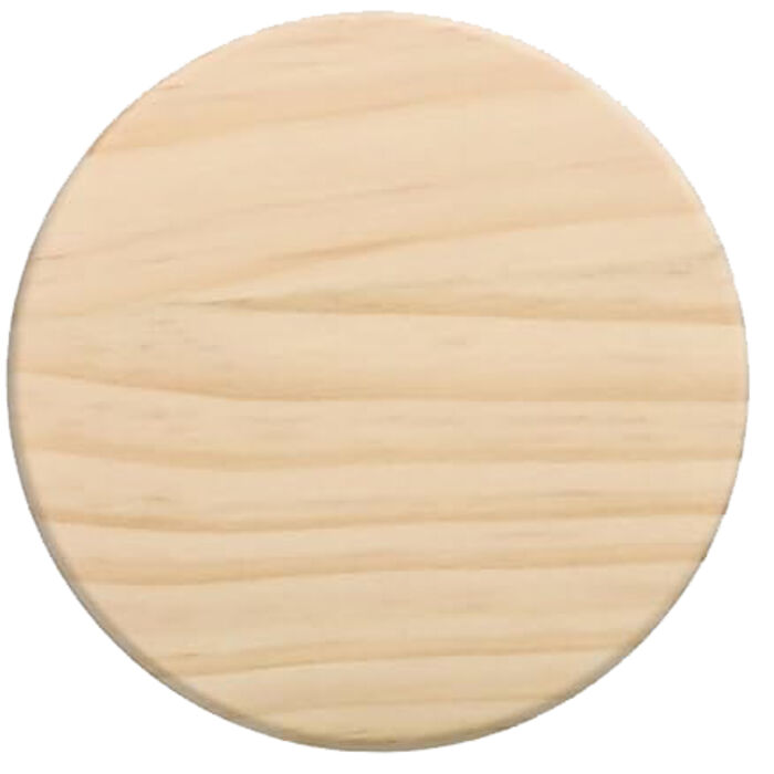 4" Wood Coaster  w12 4" Wood Coaster  Thumbnail