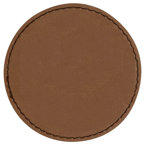 Laser Engraved Round Patch 2.5" (Iron-on) Dark Thumbnail