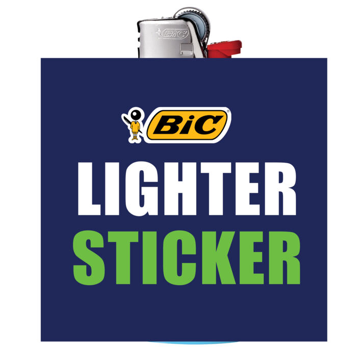 Lighter Sticker (Full Wrap) BIC1 Lighter Sticker (Full Wrap) Thumbnail