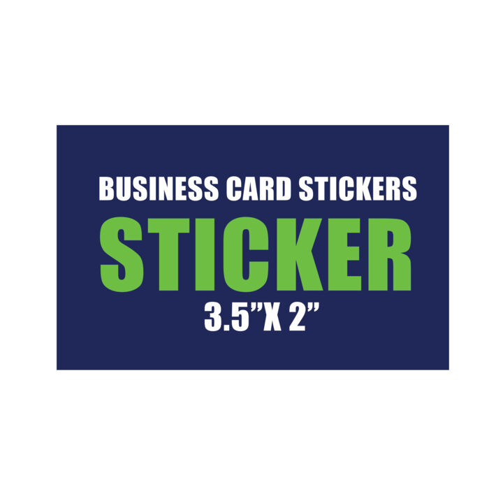 Sticker Business Card SBC1 Sticker Business Card Thumbnail