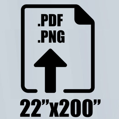 22"x200" DTF Gang Sheet (File Upload) Thumbnail