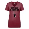 Next Level Apparel 1540 - Ladies' Ideal V-Neck Thumbnail
