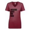 Next Level Apparel 1540 - Ladies' Ideal V-Neck Thumbnail