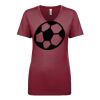 Next Level Apparel 1540 - Ladies' Ideal V-Neck Thumbnail