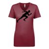 Next Level Apparel 1540 - Ladies' Ideal V-Neck Thumbnail
