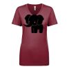 Next Level Apparel 1540 - Ladies' Ideal V-Neck Thumbnail