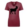 Next Level Apparel 1540 - Ladies' Ideal V-Neck Thumbnail