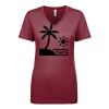 Next Level Apparel 1540 - Ladies' Ideal V-Neck Thumbnail