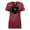 Next Level Apparel 1540 - Ladies' Ideal V-Neck Thumbnail