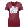 Next Level Apparel 1540 - Ladies' Ideal V-Neck Thumbnail