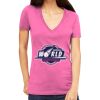 Tultex 214 - Ladies' Slim Fit Fine Jersey V-Neck Thumbnail