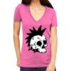 Tultex 214 - Ladies' Slim Fit Fine Jersey V-Neck Thumbnail