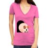 Tultex 214 - Ladies' Slim Fit Fine Jersey V-Neck Thumbnail
