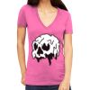 Tultex 214 - Ladies' Slim Fit Fine Jersey V-Neck Thumbnail