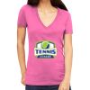 Tultex 214 - Ladies' Slim Fit Fine Jersey V-Neck Thumbnail