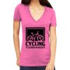 Tultex 214 - Ladies' Slim Fit Fine Jersey V-Neck Thumbnail