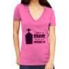 Tultex 214 - Ladies' Slim Fit Fine Jersey V-Neck Thumbnail