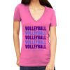 Tultex 214 - Ladies' Slim Fit Fine Jersey V-Neck Thumbnail