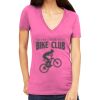 Tultex 214 - Ladies' Slim Fit Fine Jersey V-Neck Thumbnail