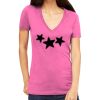 Tultex 214 - Ladies' Slim Fit Fine Jersey V-Neck Thumbnail