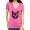 Tultex 214 - Ladies' Slim Fit Fine Jersey V-Neck Thumbnail