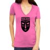 Tultex 214 - Ladies' Slim Fit Fine Jersey V-Neck Thumbnail