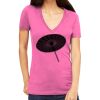Tultex 214 - Ladies' Slim Fit Fine Jersey V-Neck Thumbnail