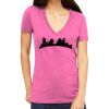 Tultex 214 - Ladies' Slim Fit Fine Jersey V-Neck Thumbnail