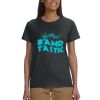 Gildan 100% Cotton Ladies T-Shirt Thumbnail